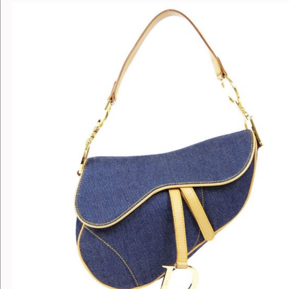 Cristian Dior saddle handbag